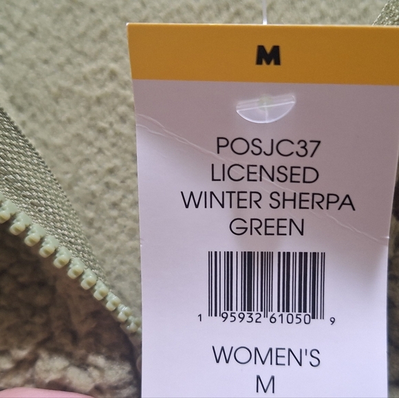 Womens Disney Sherpa Quarter Zip Pullover - Picture 5 of 6